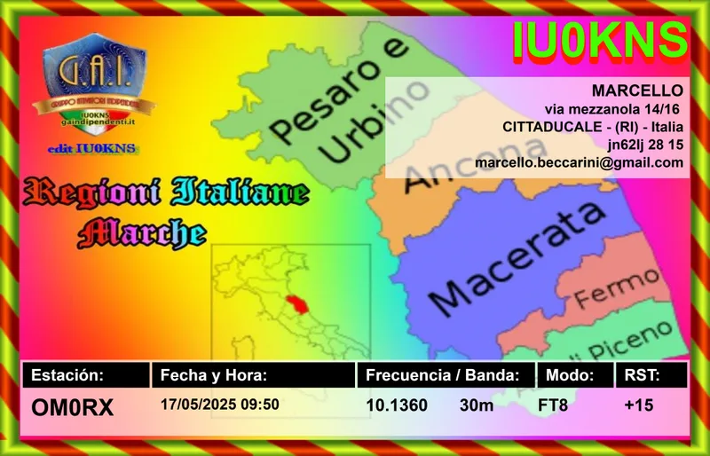 QSL card