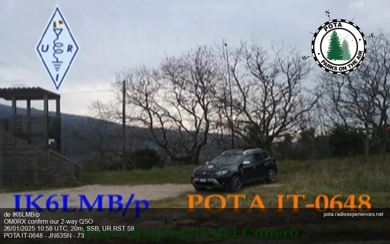 QSL card