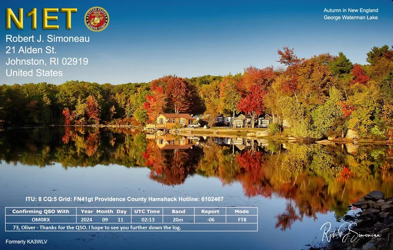 QSL card