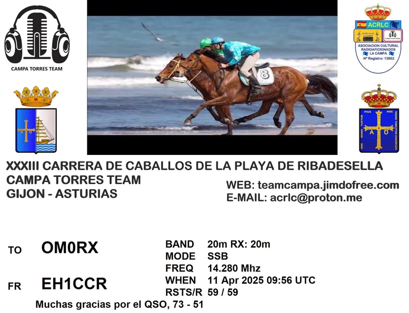 QSL card
