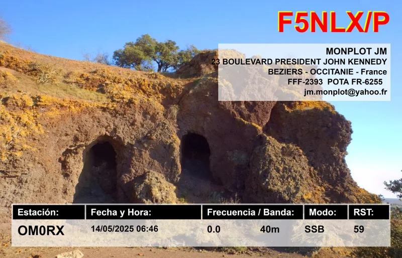 QSL card