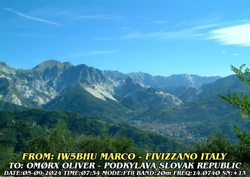 QSL card