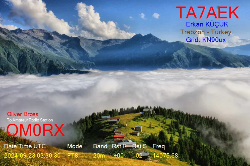 QSL card