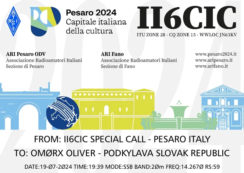 QSL card