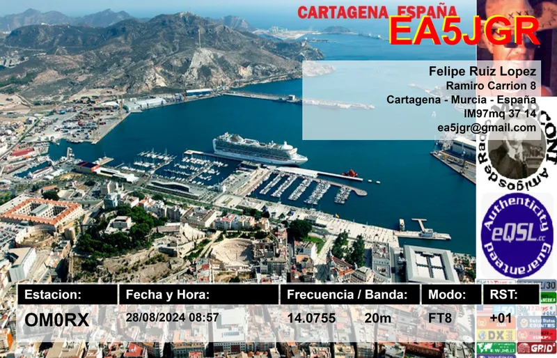 QSL card