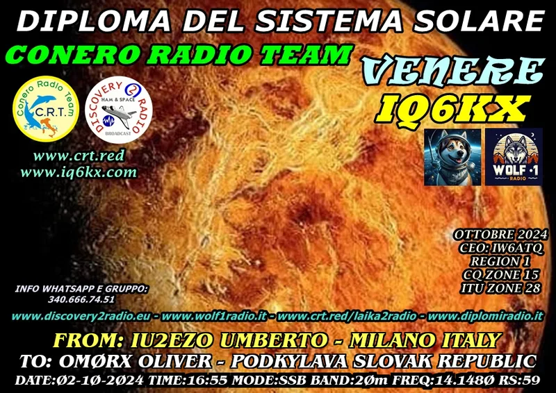QSL card