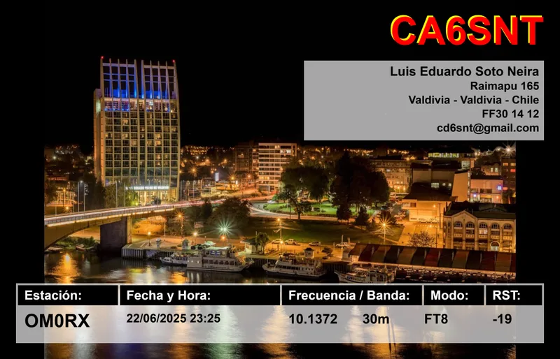 QSL card