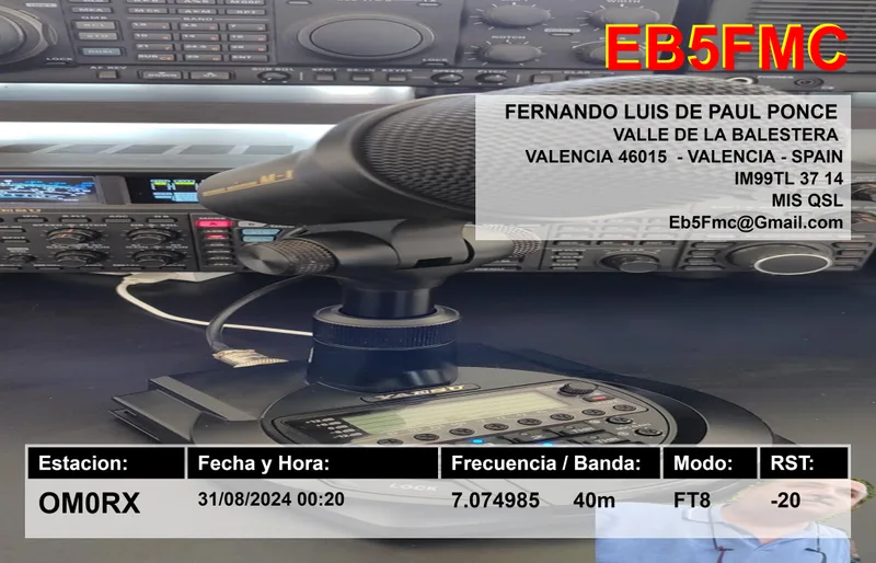 QSL card