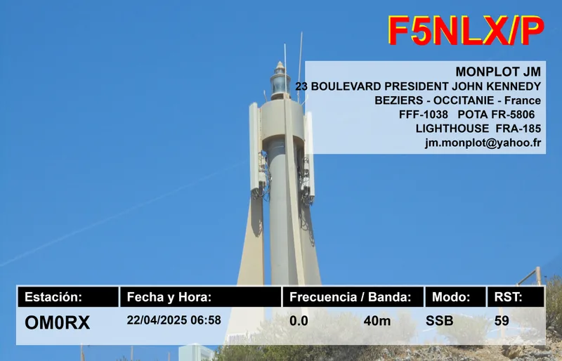 QSL card