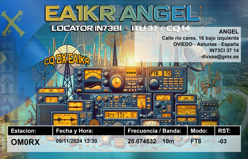 QSL card