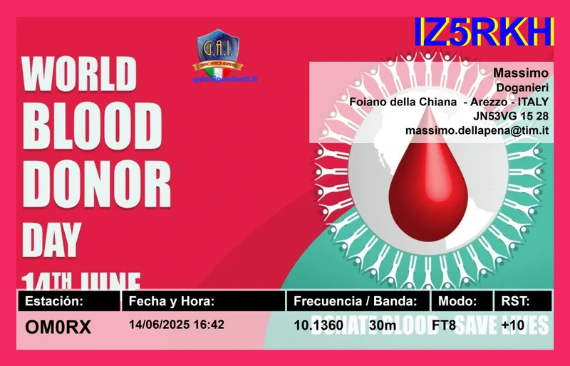 QSL card
