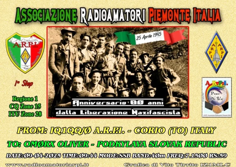 QSL card