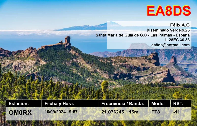 QSL card