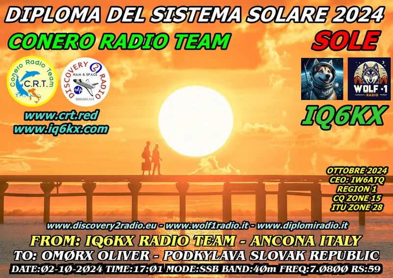 QSL card