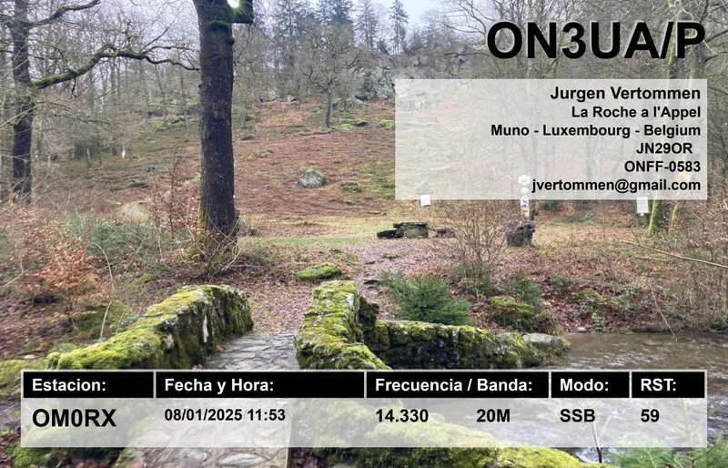 QSL card