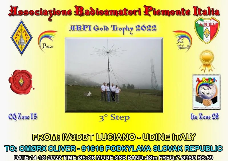 QSL card