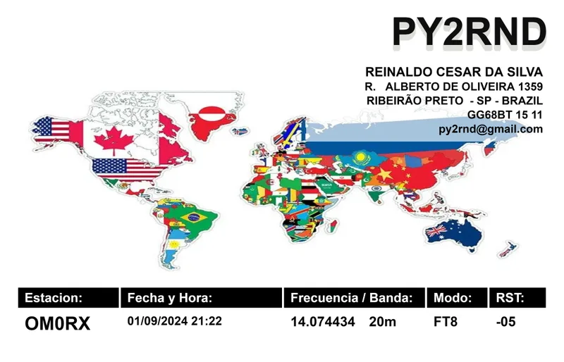QSL card