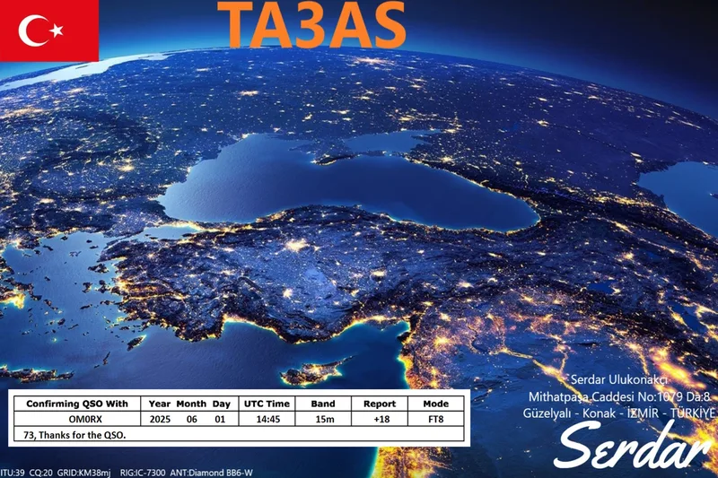 QSL card