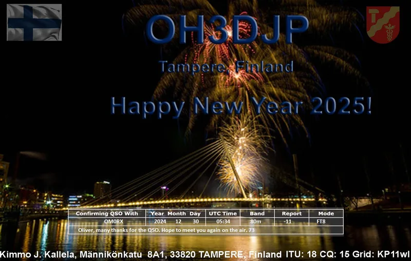 QSL card