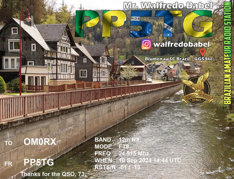 QSL card