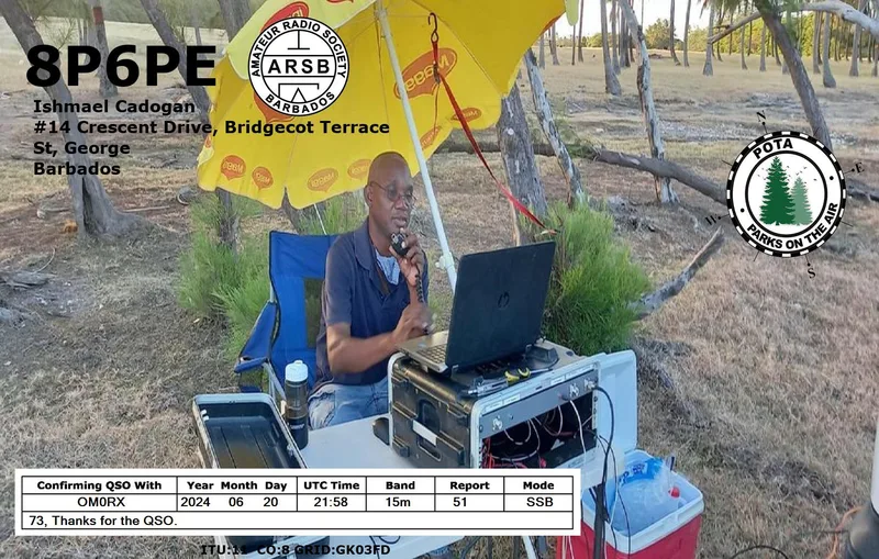 QSL card