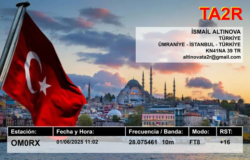 QSL card