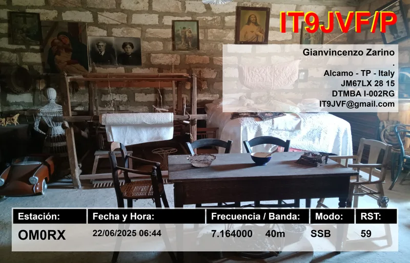 QSL card