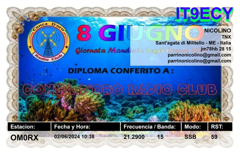 QSL card