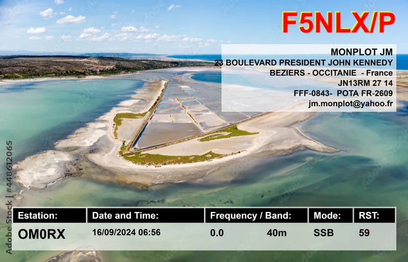 QSL card