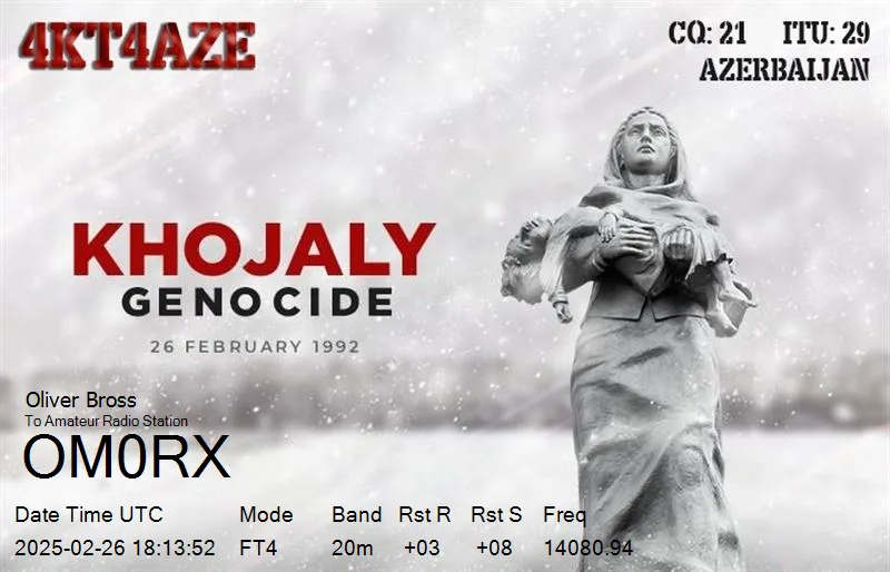QSL card