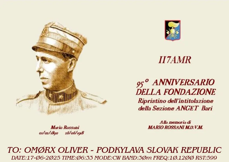 QSL card