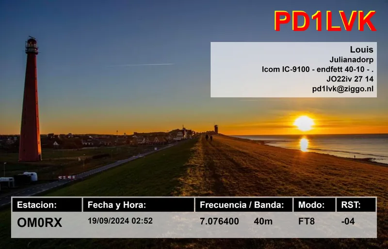 QSL card