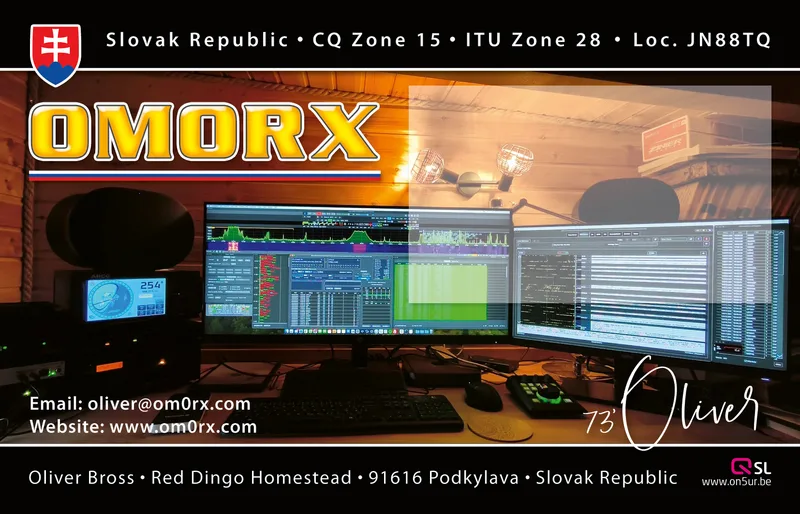 QSL card