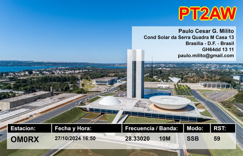 QSL card