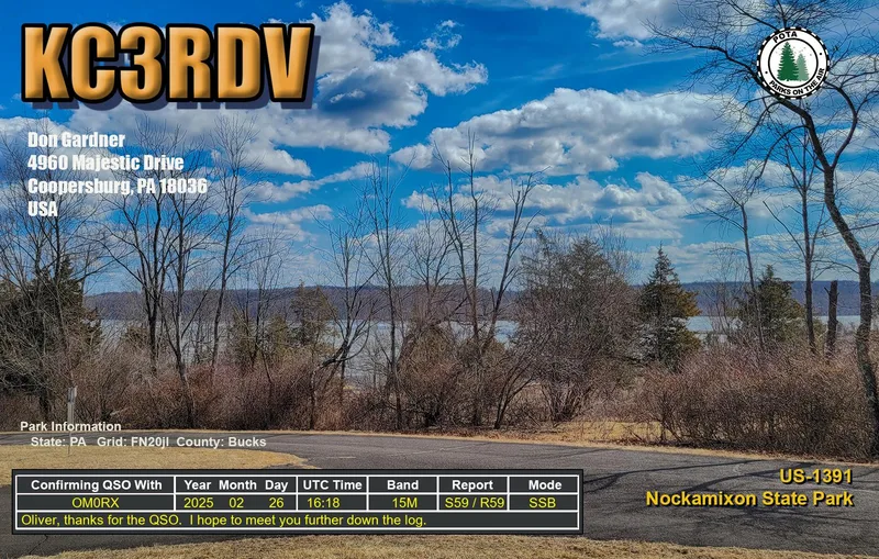 QSL card
