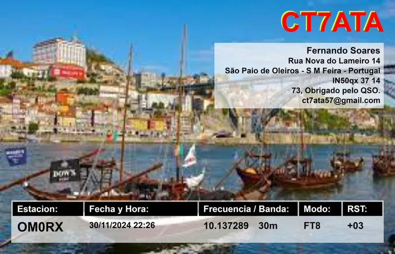 QSL card