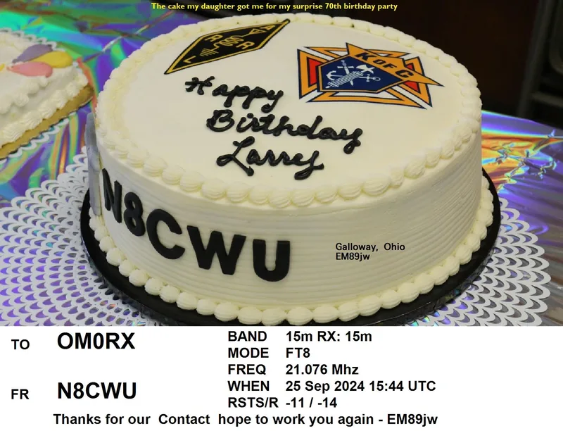 QSL card