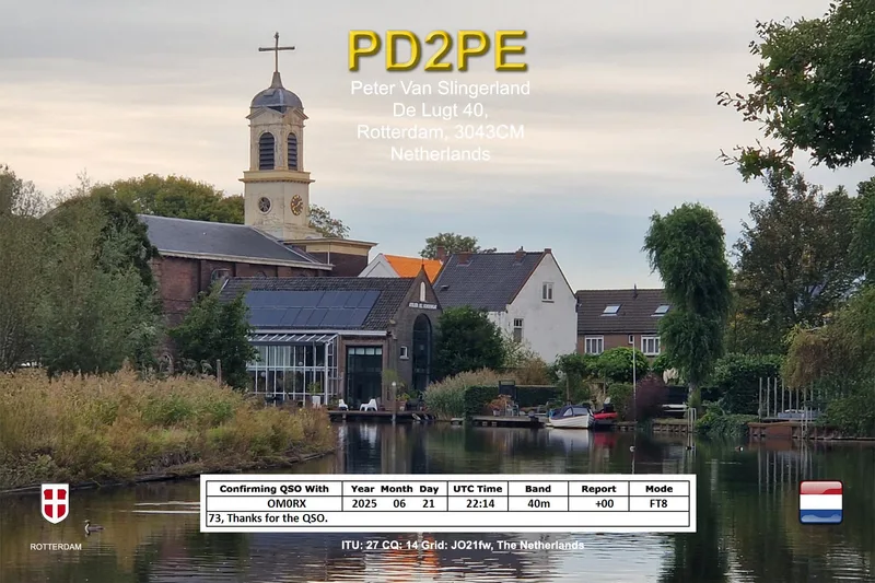 QSL card