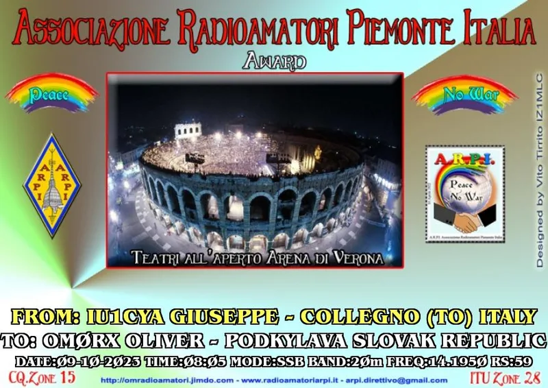 QSL card