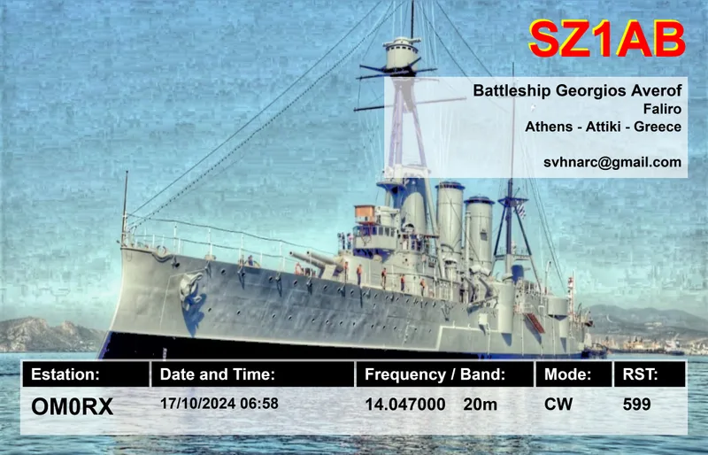 QSL card