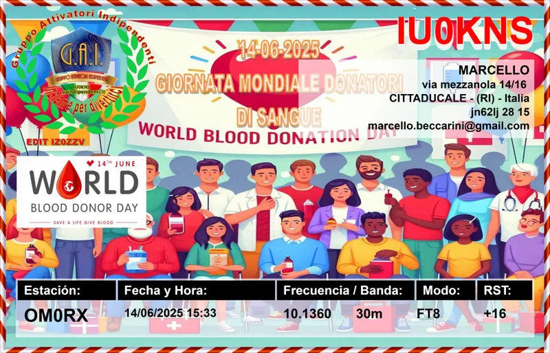 QSL card