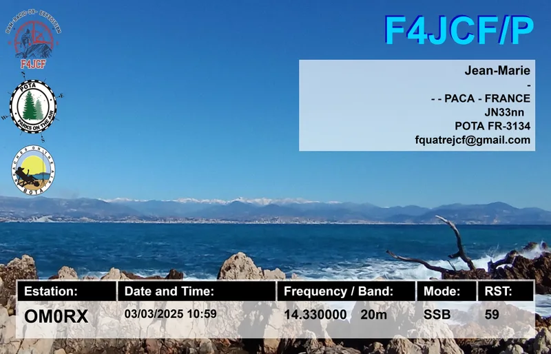 QSL card