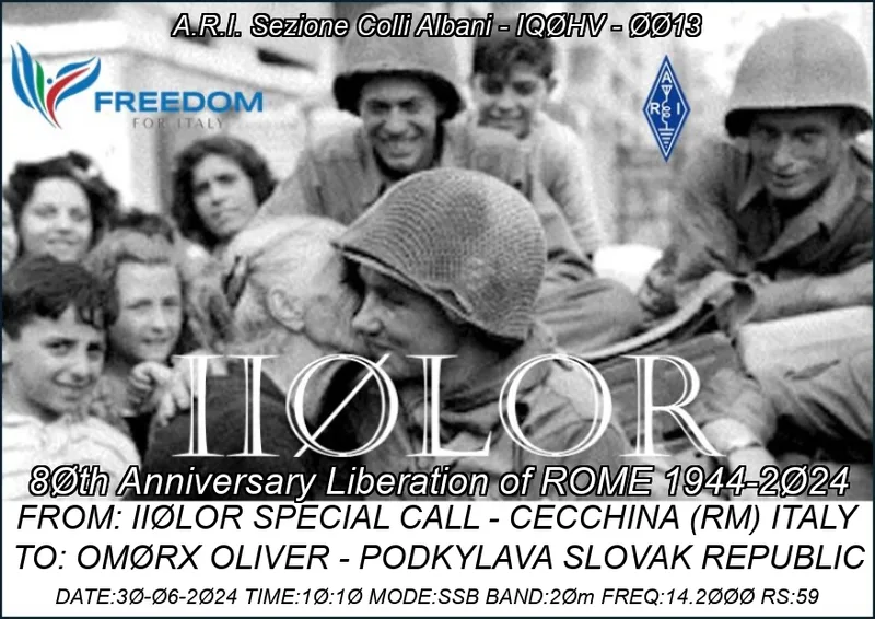 QSL card