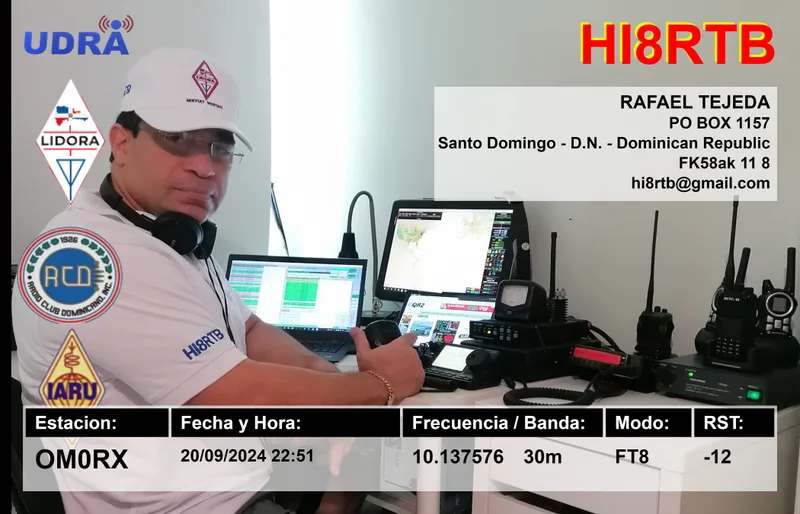 QSL card