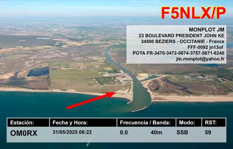 QSL card