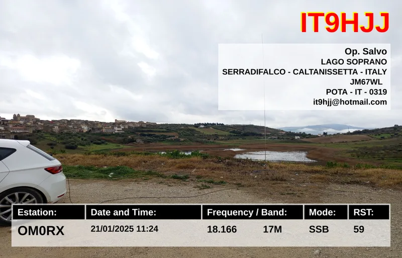 QSL card