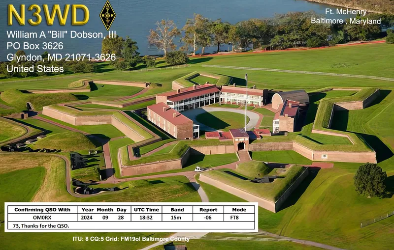 QSL card