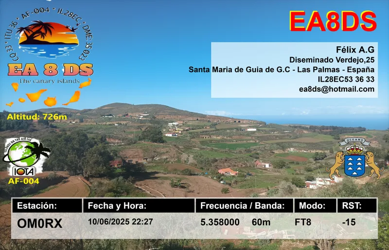 QSL card