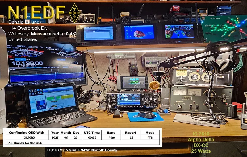 QSL card