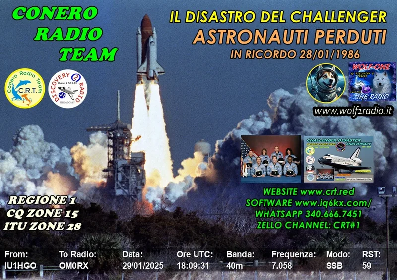 QSL card